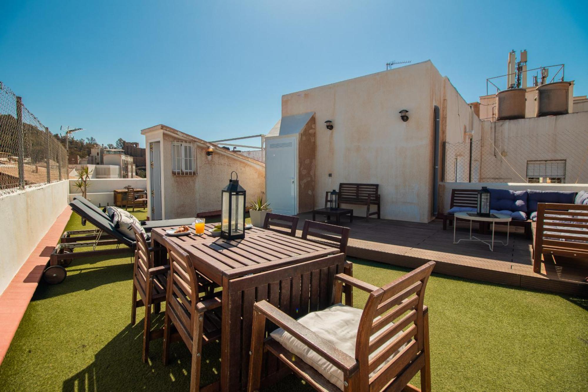 C89 - Luxurious Penthouse With Private Terrace Apartment Malaga Exterior photo